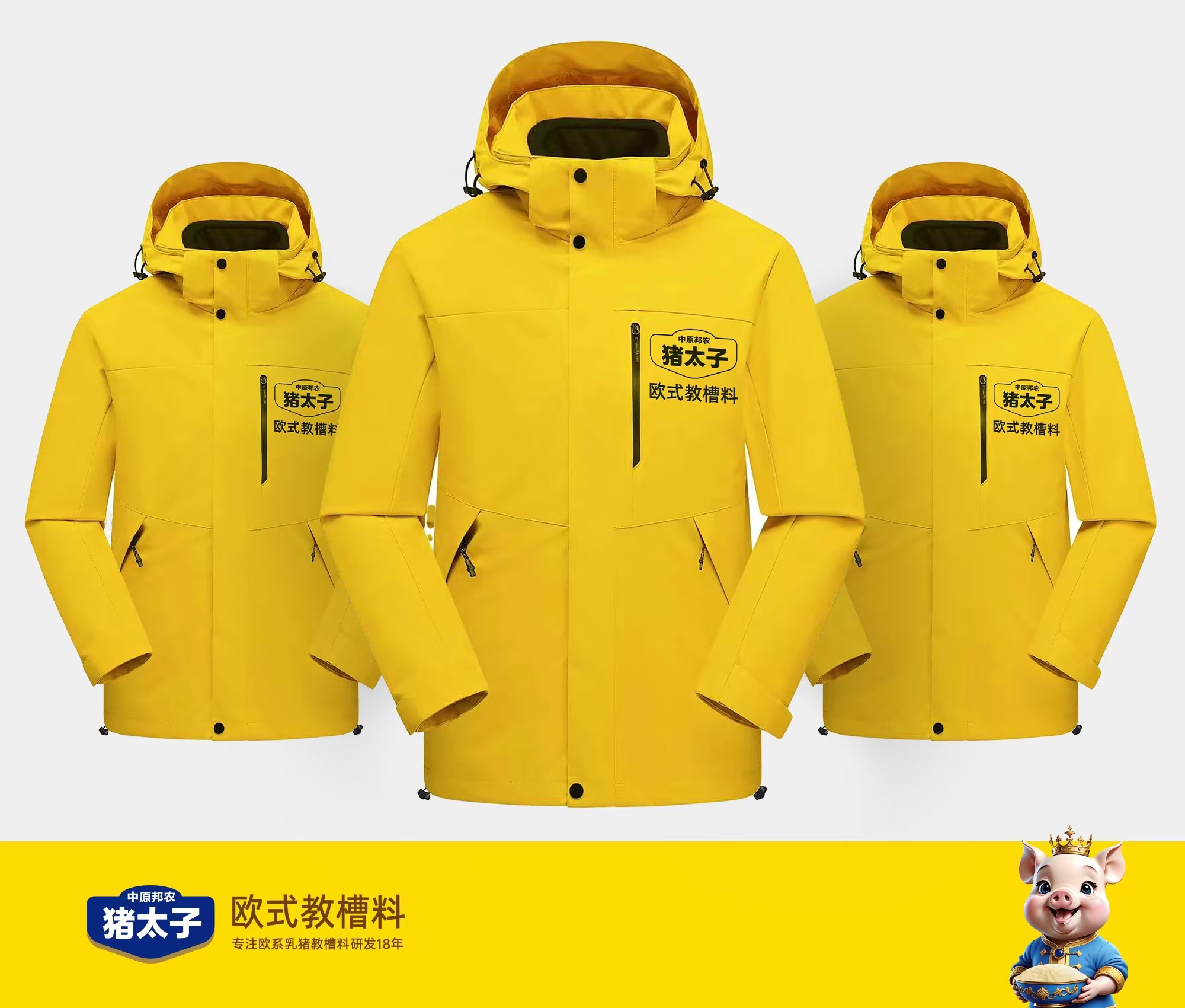 【中原邦農(nóng)·品牌榮耀】豬太子高端定制品牌經(jīng)理裝，尊貴與品質(zhì)并存！